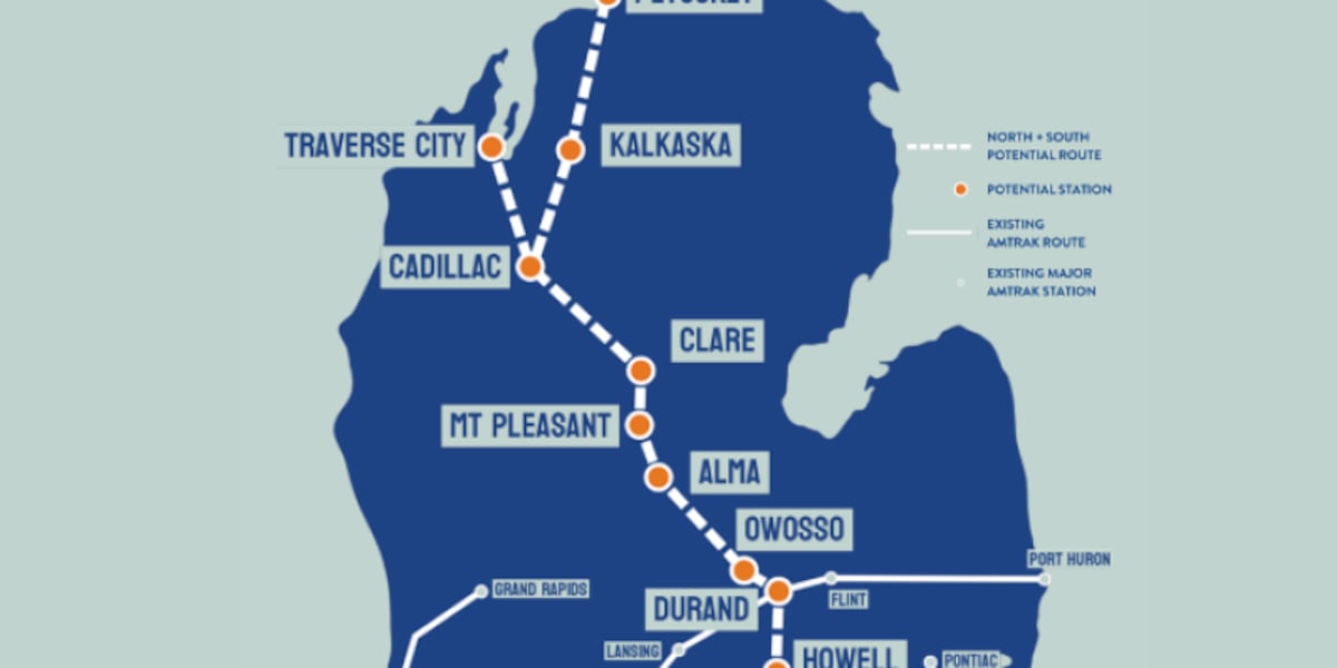 Survey now open for possible rail route through mid-Michigan