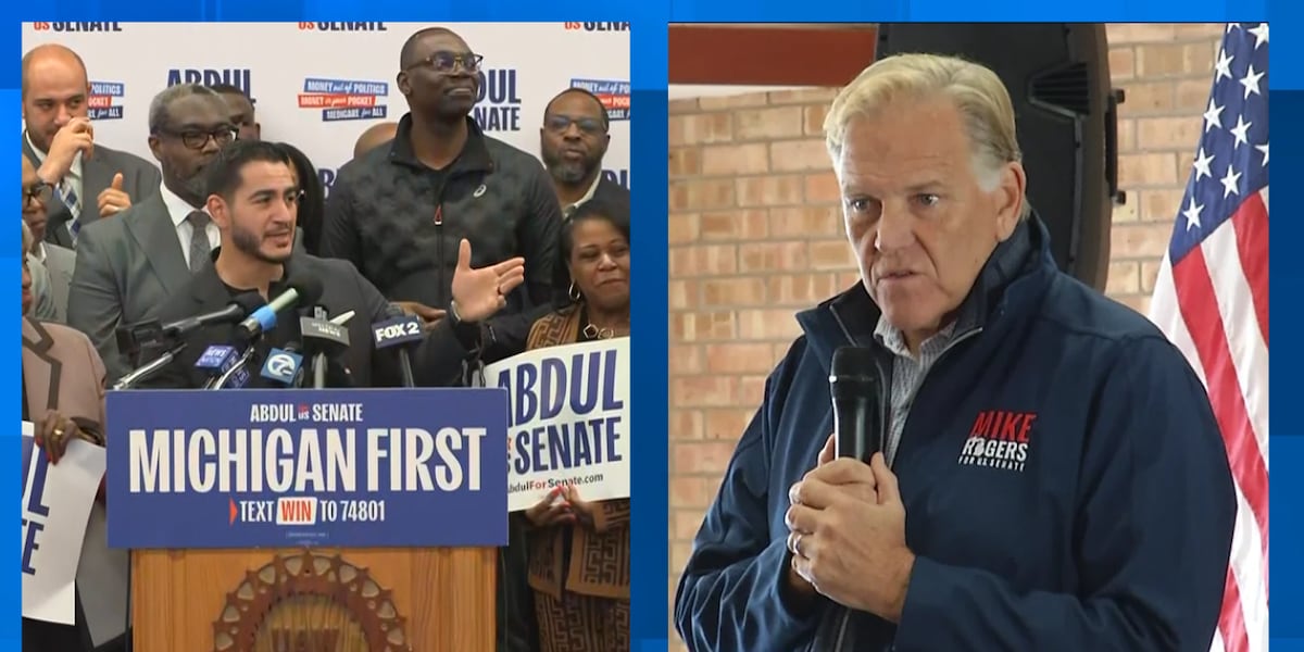 Gray R. Rogers Rogers, El-Sayed campaign across Michigan 8 days before election