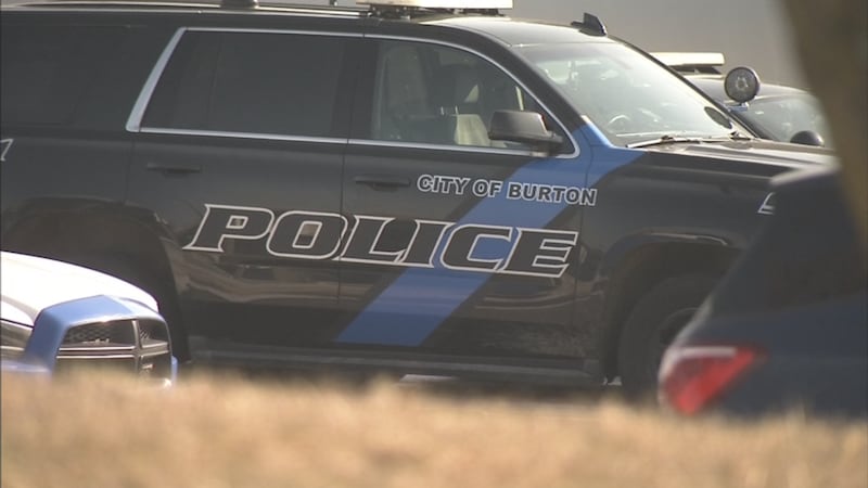 Burton Police Department car.
