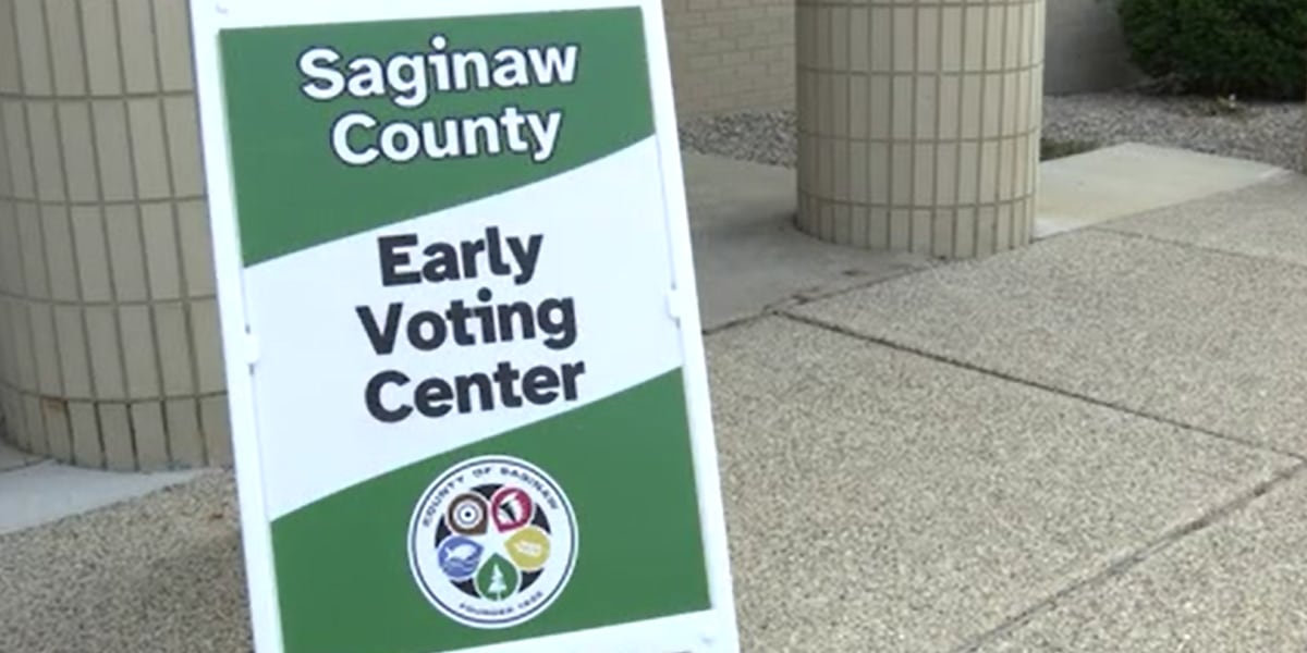 Early voting underway in Saginaw County ahead of Aug. 4 primary
