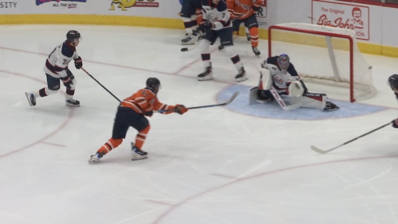 The Firebirds defeat the Saginaw Spirit 6-2.