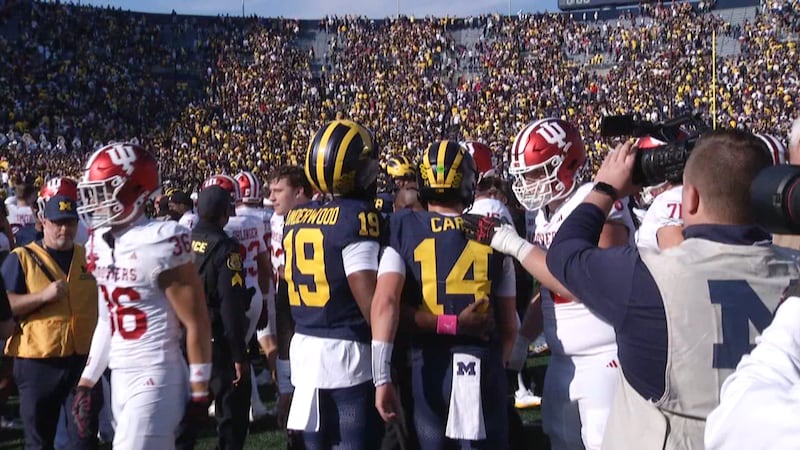 Michigan Football / Bryce Underwood and Tommy Carr
