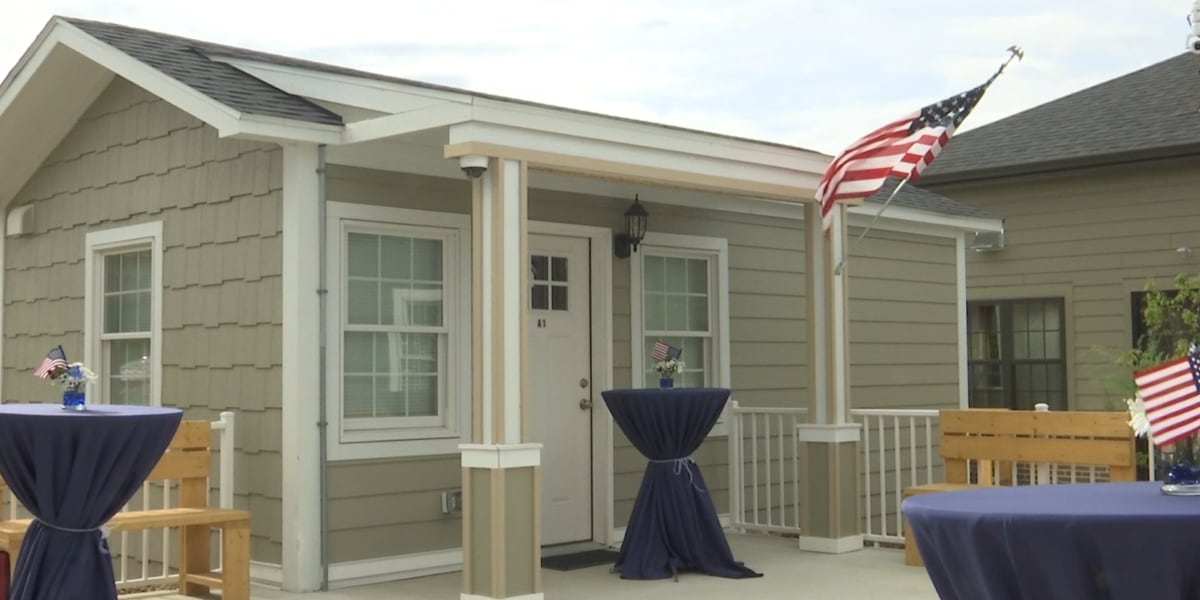 Flint housing complex for homeless veterans celebrates grand opening