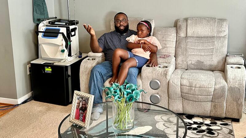 Stori Key started helping her father, Kevin, with his dialysis treatments when she was just 6...