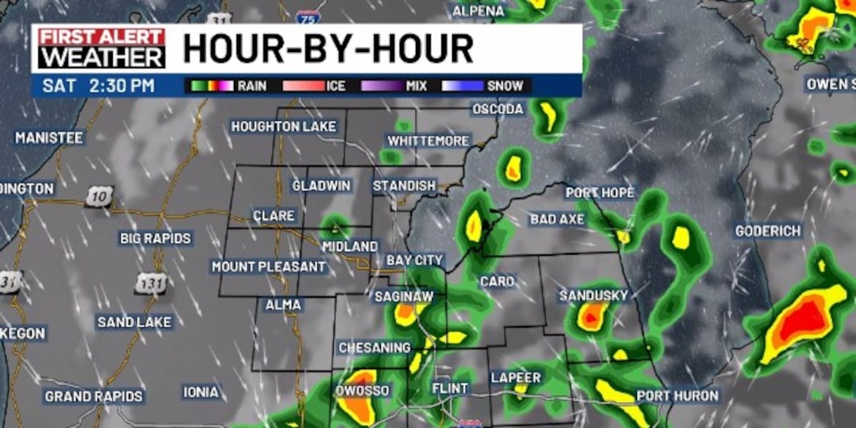 Unsettled through Saturday, taste of fall Sunday