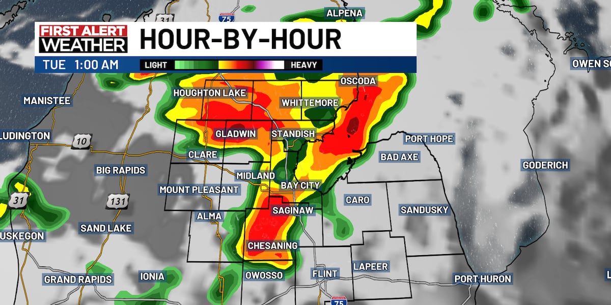Smoke Tonight, Dry Monday, Then Storms Monday Night Into Tuesday