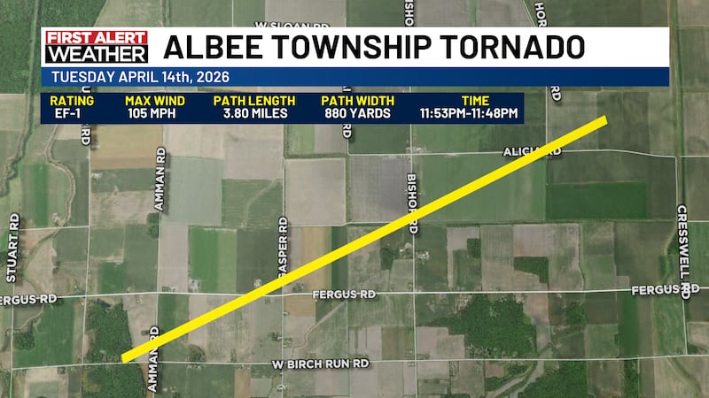 Albee Township Tornado 4/15/26
