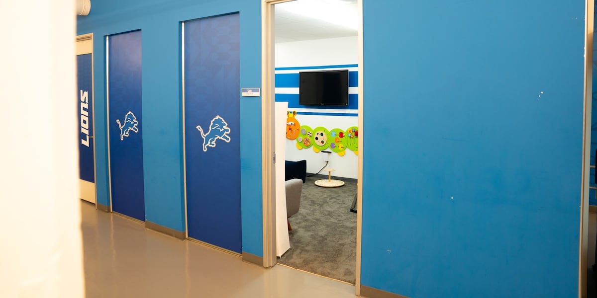 Sensory Room returns for Detroit Lions’ home opener to help fans with sensitivities