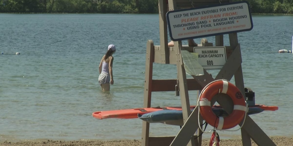 Experts urge water safety as beaches, pools fill up across mid-Michigan