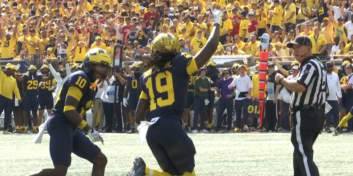 2nd half surge leads Michigan to victory today over Wisconsin