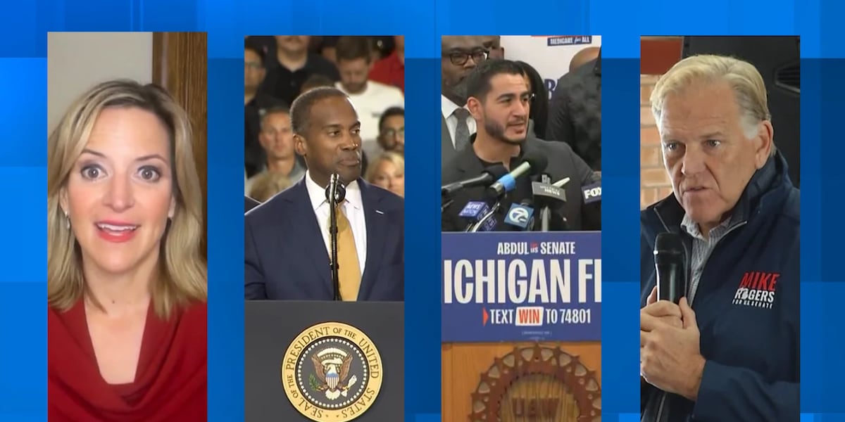 Gray R. Rogers El-Sayed, Rogers, James and Benson campaign across Michigan as Election ...