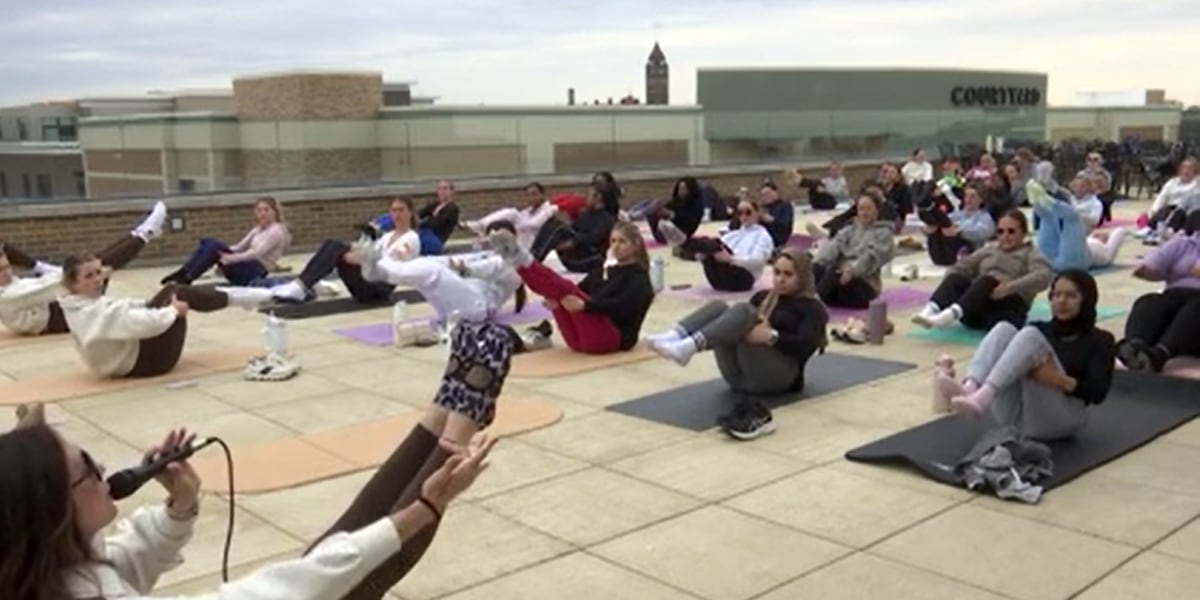 Rooftop Pilates class takes workouts to new heights in Bay City