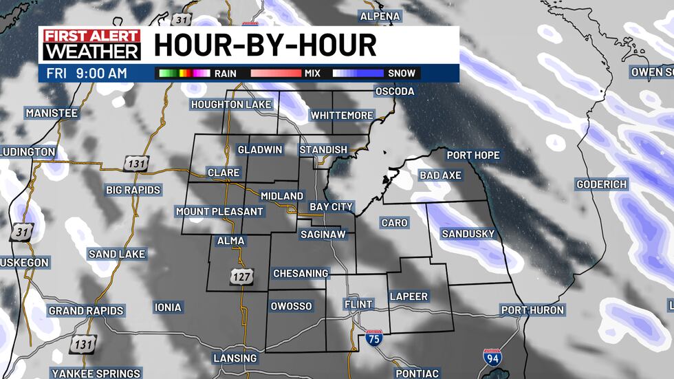 Blustery Thanksgiving; weekend snowfall likely