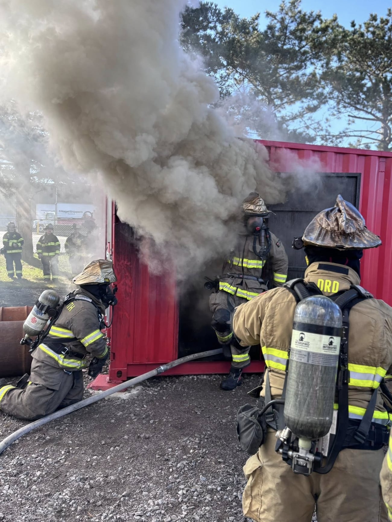 Lead Fire Instructor Fire training aims to prepare crews for real-world fire conditions