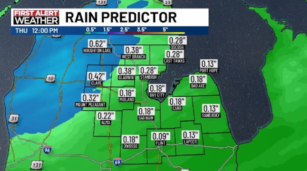 Warmer Wednesday, eyeing two rain chances Thursday & Friday