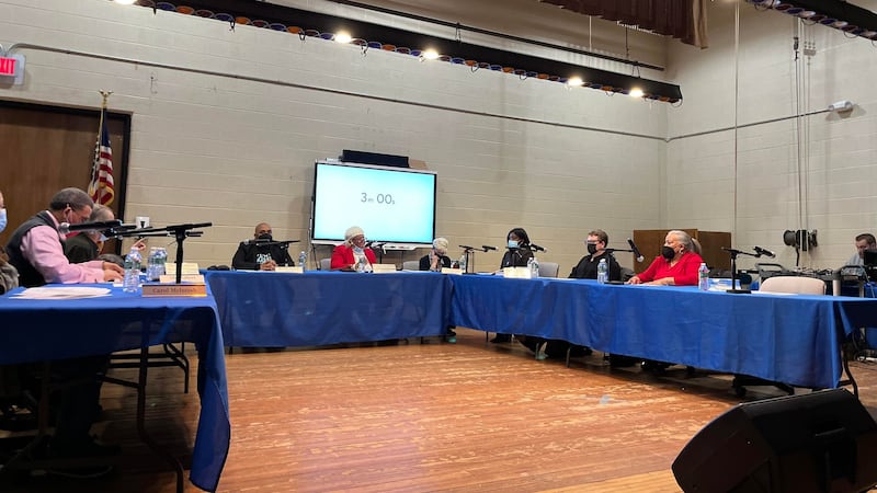 Flint School Board meeting