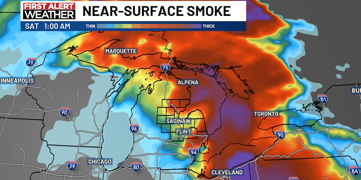 Smoke Continues to be a sight, Storms Possible Early Saturday