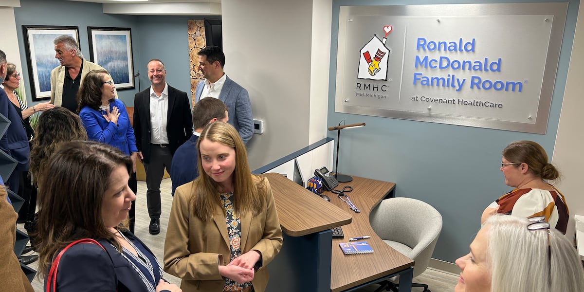 New Ronald McDonald House family room unveiled at Covenant