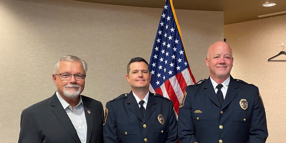 Flint Twp. celebrates promotion of new police chief