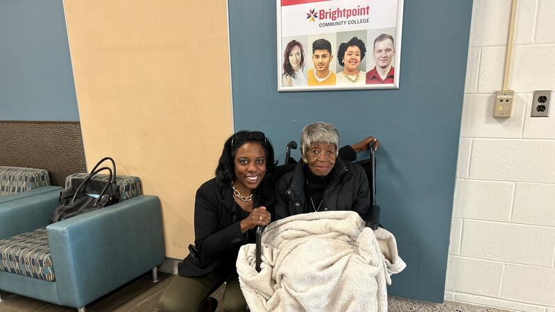 At 101 years old, Sarah Simpkins is taking classes in Early Childhood Education at Brightpoint...