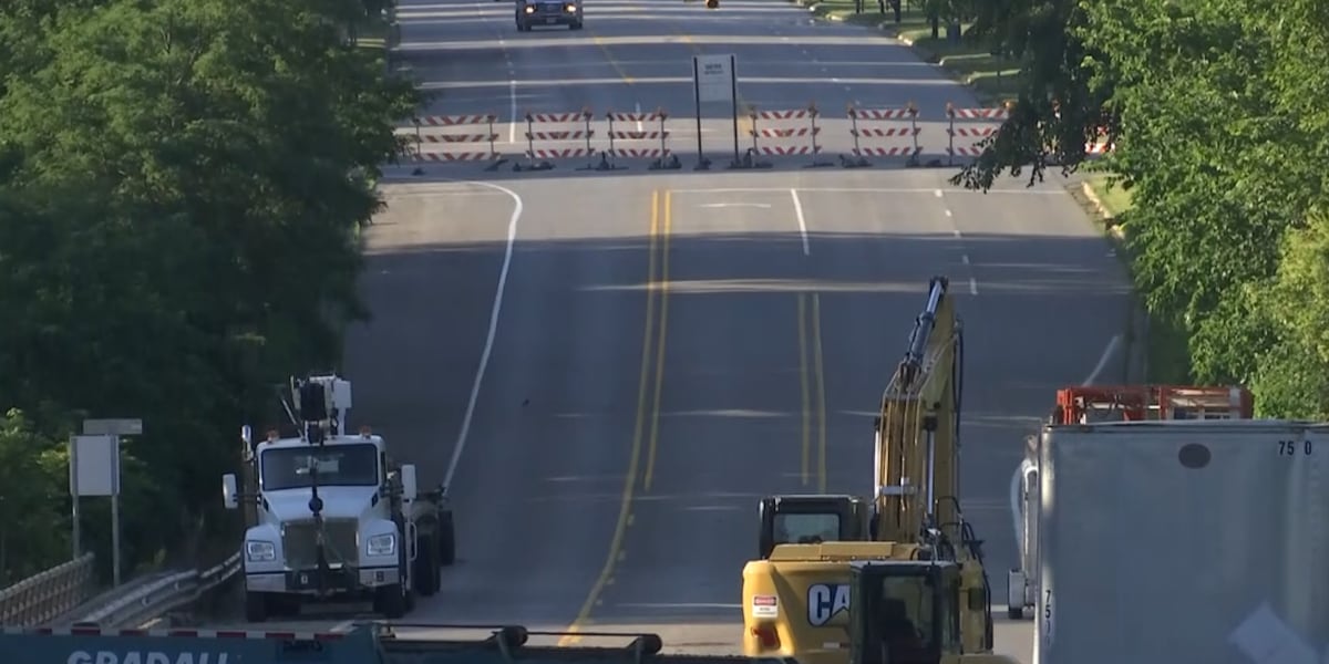 Elms Road bridge closes for $1.8M rehabilitation project, adding miles to daily commutes