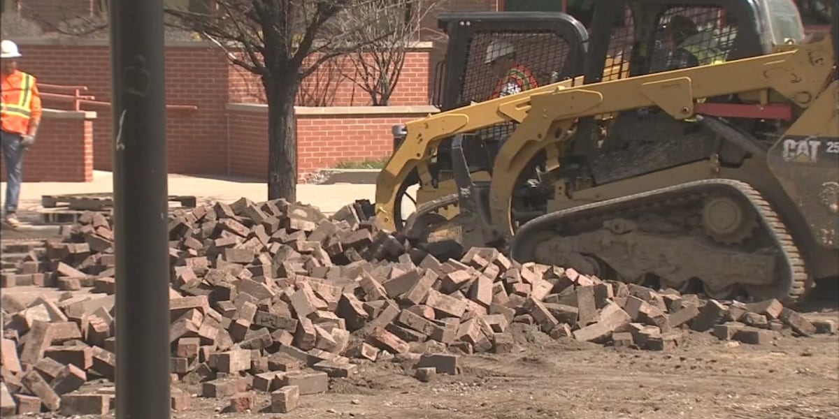 Final phase of Flint brick restoration begins Monday