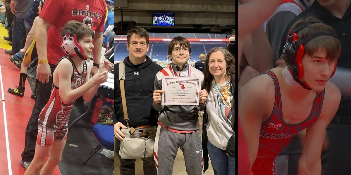 From worst to first: Kaleb Reece sets Frankenmuth wrestling record