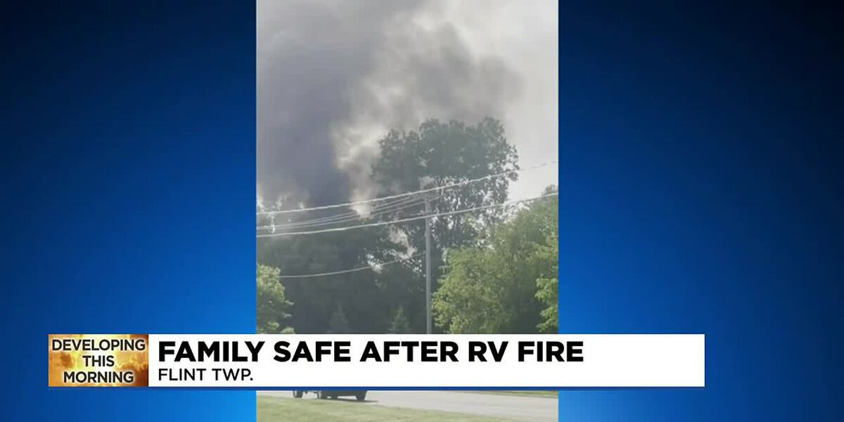 Springs Rv Fire Family safe after RV catches fire, spreads to garage