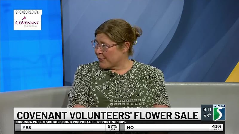 Covenant Healthcare is hosting its annual flower sale fundraiser on Thursday, May 7....