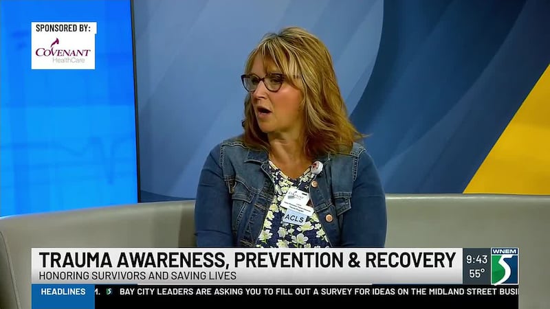 Nurse Laura Walker shares how people can prevent and recovery from trauma. #sponsored by...