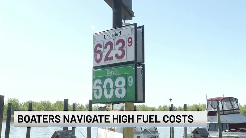 Boaters across mid-Michigan are facing higher costs this season as gas prices add to the...