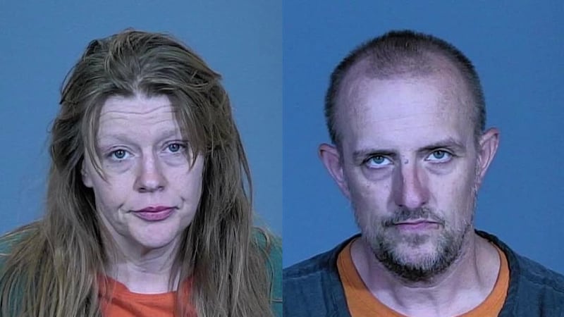 Angeline and Andrew Olson of Oakdale, both in their 40s, are each charged with soliciting a...