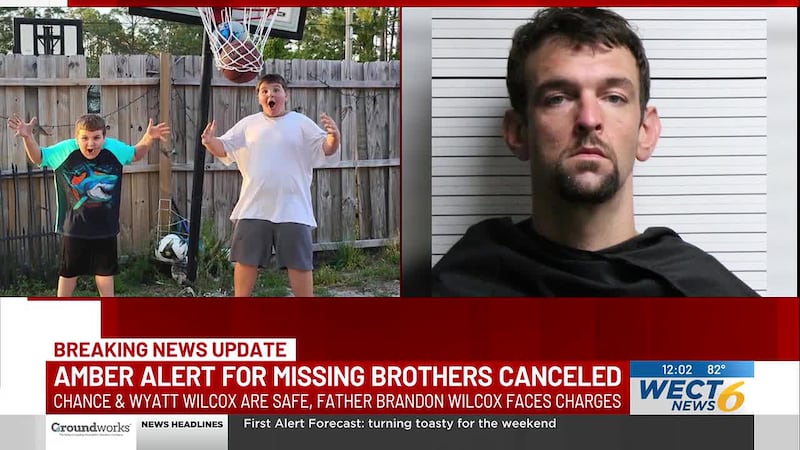 An Amber Alert issued overnight in Brunswick County was canceled Friday morning after two boys...