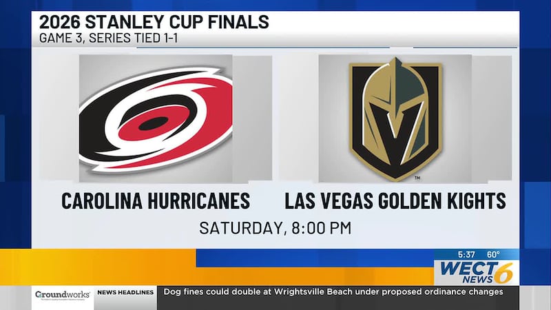 The Hurricanes beat the Vegas Golden Knights 4-3 in Game 2 of the Stanley Cup Final on...