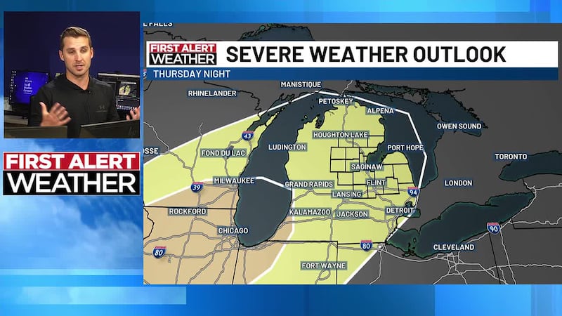 First Alert Chief Meteorologist Chris Easlick has an update on your Monday night First Alert...