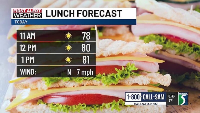 Enjoying sunshine and looking out for much needed rain in the First Alert forecast....