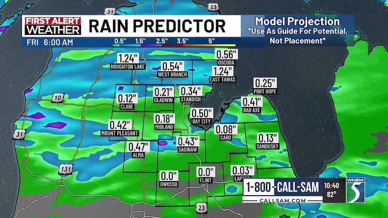 Here's the First Alert forecast for a brand new week. #sponsoredby Sam Bernstein Law.