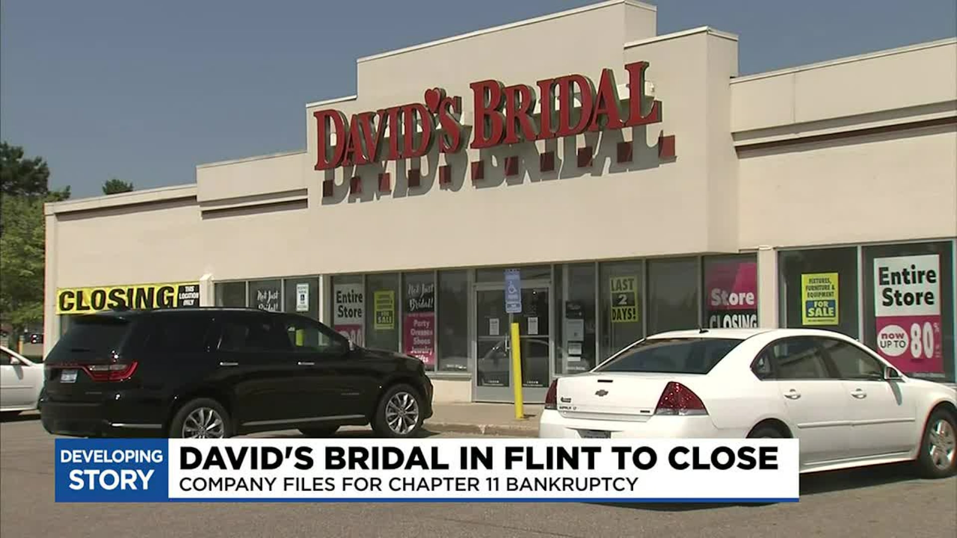 Bridal store in Flint Twp closing its doors