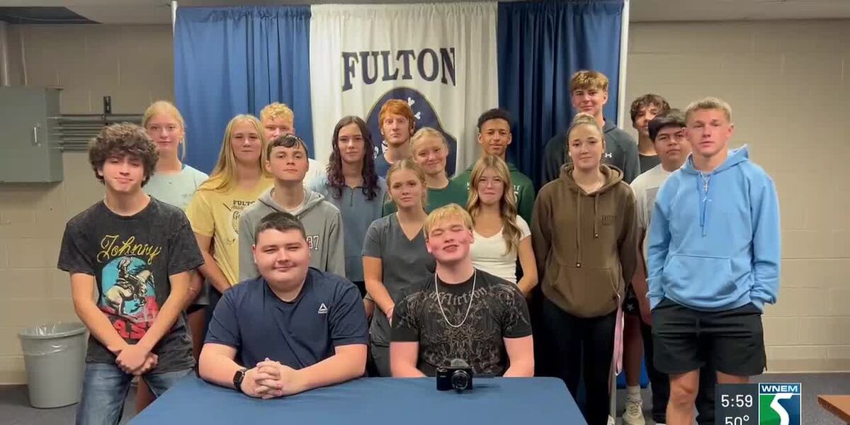 Fulton Mich Fulton High School helps TV5 wake up mid Michigan