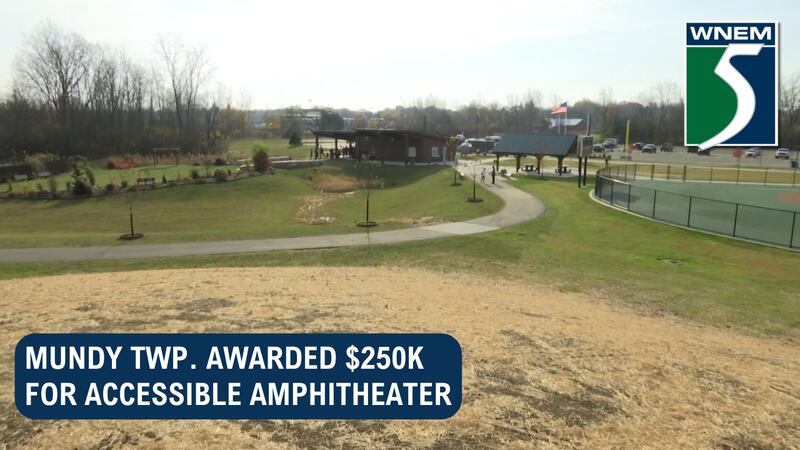 Mundy Township was awarded $250,000 to build an accessible amphitheater and stage.