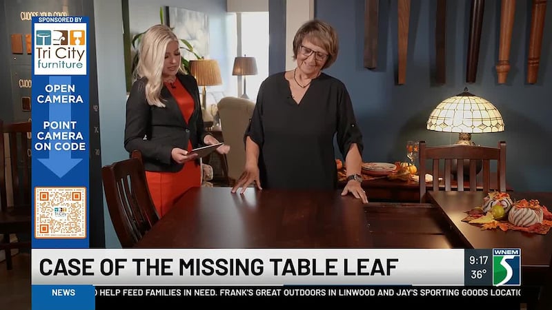 Kathy Kilbourn shares the best places to store a dining table leaf. #sponsored by Tri City...