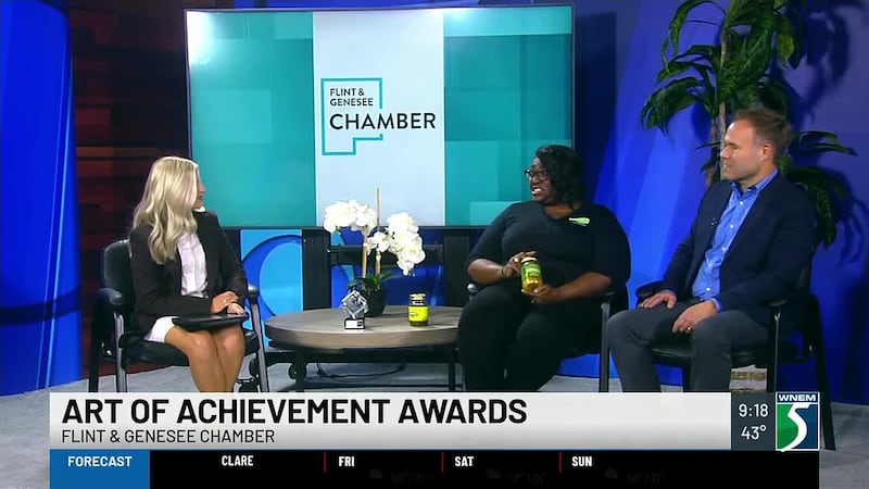 The Flint and Genesee Chamber awarded PawPaws Pickles with the Small Business Award.