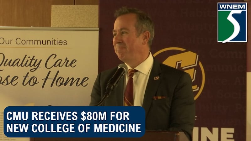 Both Covenant Healthcare and MyMichigan Health are donating $40 million each to support the...