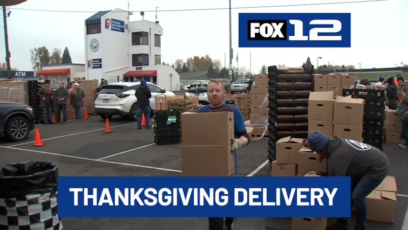 Sunshine Division volunteers home-delivered nearly 3,000 Thanksgiving food boxes and turkey...
