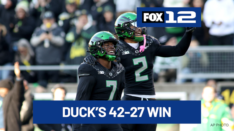 No. 6 Oregon likely dashed No. 16 Southern California’s hopes of making the College Football...