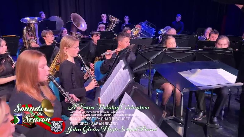 See performances by John Glenn High School Band, Powers Catholic High School Choir and John...
